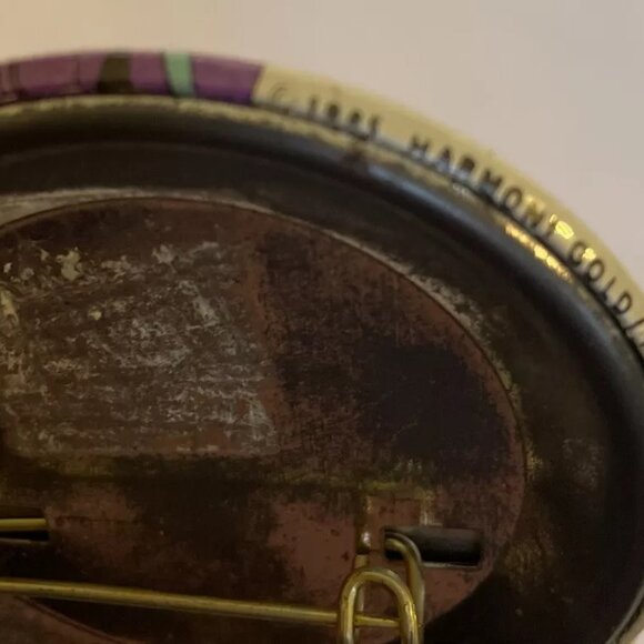Robotech Harmony Gold Exetore Button Pin Back 1985 2 Inches Rare Hat Backpack - Picture 4 of 6